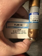 Lot of 7 Littlefuse FLNR 60 Amp 250V