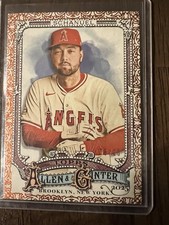 2025 Topps Allen & Ginter - Nolan Schanuel #161 Orange Foil Filagree /25