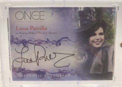 Once Upon a Time Lana Parrilla as Regina Mills/The Evil Queen Auto/Autograph