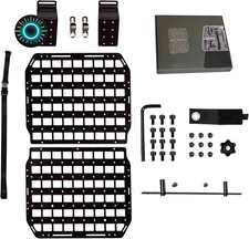 HEMSKDAYS Aluminum Rigid Molle Panel for Truck SUV Seat Back 1 Seat Kit Up