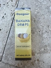 Gooyeer Banana Drops Dietary Supplement Exp 09/11/2027, 2fl oz