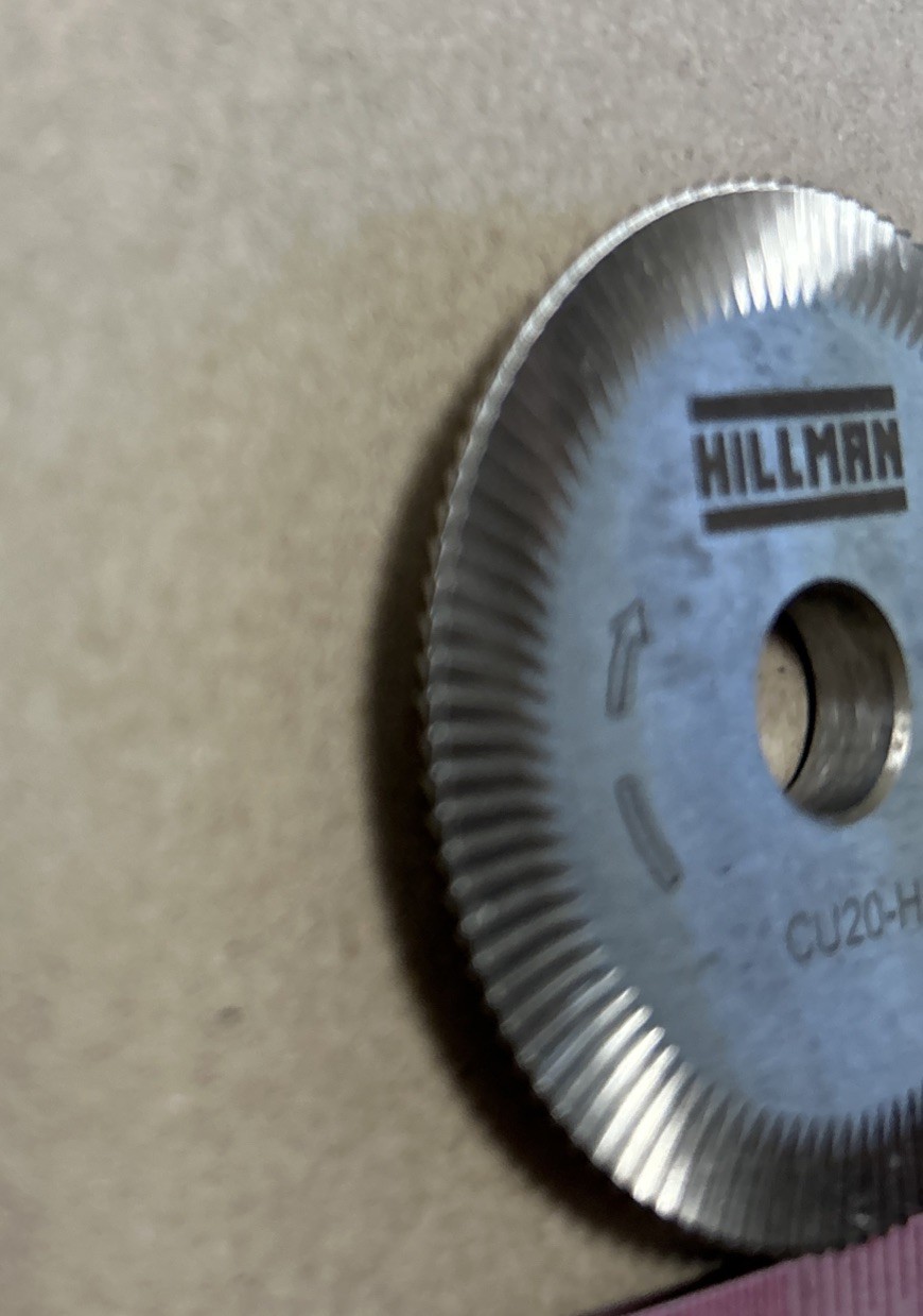 New Ilco CU20-H Hillman cutting wheel Key cutter Machine free shipping ...