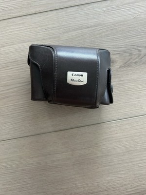 NWOT Canon Powershot Dark Brown Leather Camera Case
