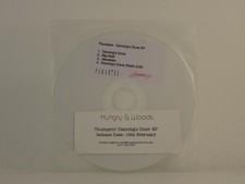 THUMPERS DANCING'S DONE (H1) 4 Track Promo CD Single including Plastic Sleeve PA