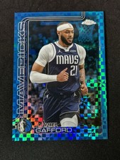 2025-26 Topps Chrome - Daniel Gafford #78 Blue X-Fractor Mavericks