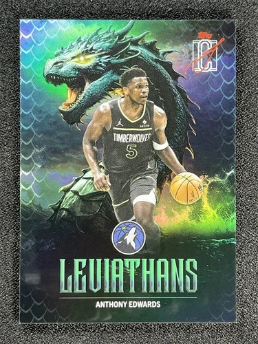 2025 Topps Signature Anthony Edwards Base (RAW)