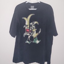 Vintage Y2K LA Joker T-Shirt Men's Size 2XL Made In USA Black