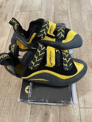 La Sportiva Miura VS Rock Climbing Shoes Men s US 11.5 / EU 45, Yellow/Black