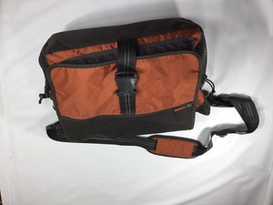 Pottery Barn Teen Gear Up Brown Orange Messenger Bag Ebay