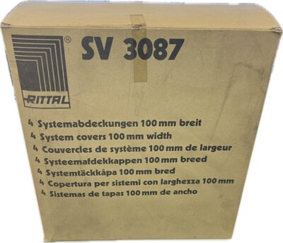 3 x Rittal Systemabdeckung SV 3087.000 system cover SV Systemabdeckung