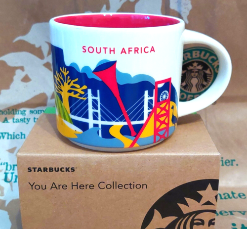 Starbucks Mug/Tasse/Becher SOUTH AFRICA/Südafrika, BRANDNEU in OVP-Geschenk-BOX! - Bild 1 von 4