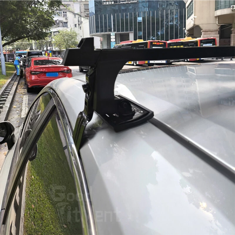 Portaequipajes de carga barra transversal portaequipajes de techo para auto Chevy Volt 2011-2019 54" + bloqueo Foto 3 de 4