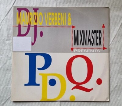 ''To Me'' P.D.Q. PDQ Dj Maurizio Verbeni 12'' Made In Italy 1992