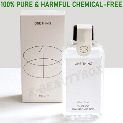 ONE THING 1% Oligi Hyaluronic Acid 150ml 100% PURE Nature Toner Essence NEU