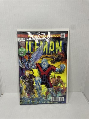 Iceman #6  Marvel Comics Comic Book Variant Edition