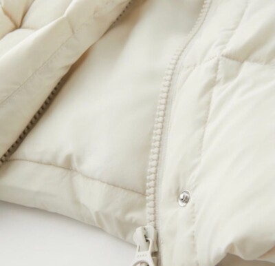 ZARA KIDS GIRL LONGLINE DOWN PUFFER COATLIGHT ECRU | 0562 ZARA KIDS GIRL LONGLINE DOWN PUFFER COATLIGHT ECRU | 0562