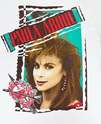 Vintage Paula Abdul Gift For Fans Men S-235XL Tee 10D280