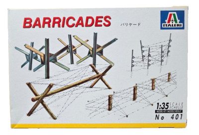 Barricades Italeri 401 Maßstab 1:35 Scale 1:35