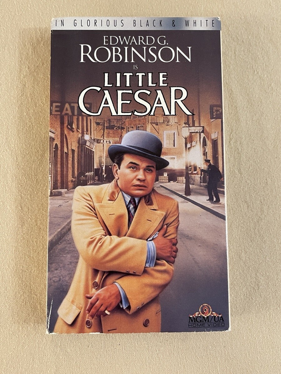 リトル・シーザーLittle Caesar Edward G. Robinson Little Caesar - VHS - 1930 - Edward G Robinson - Excellent