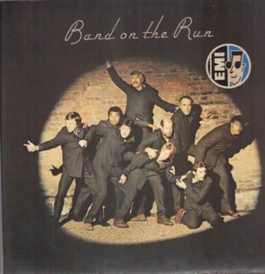 LP Paul McCartney & Wings Band On The Run POSTER INCLUDED NEAR