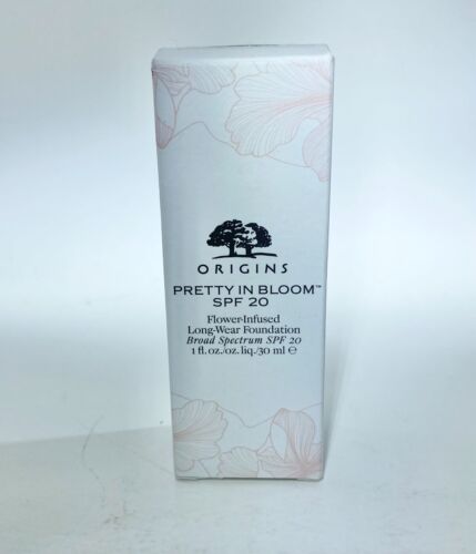 Origins Pretty In Bloom SPF 20 Long wear foundation 1oz/30ml (CHOOSE YOUR COLOR) - Picture 1 of 30