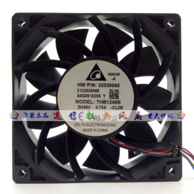 DELTA THB1248B DC48V 0.75A 12025 12CM Dual Ball Cooling Fan