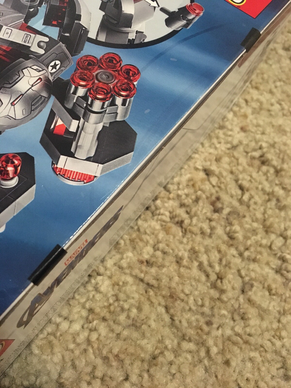 Lego 76124 Marvel Avengers War Machine Buster Building Kit 362 Pieces