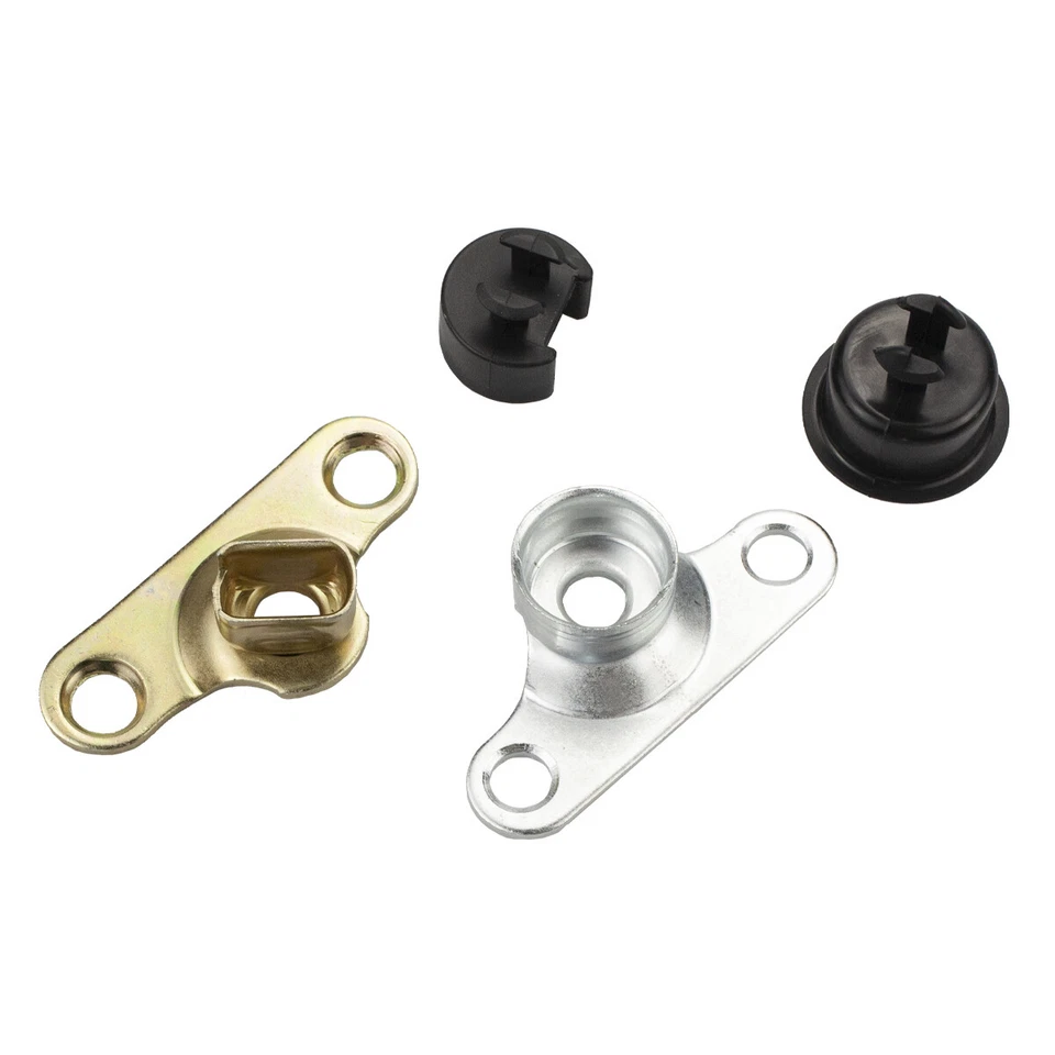 2Pc Tailgate Hinge Body Mounted with Bush Cover for Ford F150 F250 F350 Ranger - Изображение 3 из 4