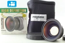 🎦VIDEO👀✨Top MINT✨ Raynox HD-7062 PRO 0.7x Wide Angle Lens 62mm From JAPAN