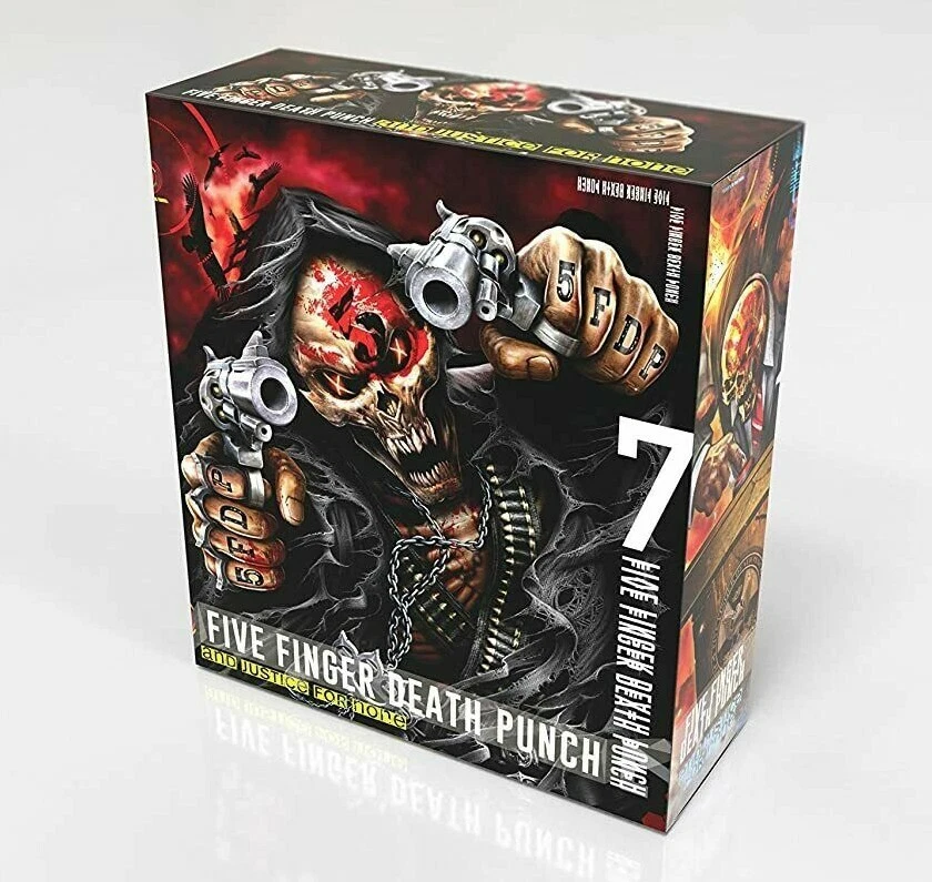 Five Finger Death Punch - And Justice for None + 2 Bonustr.  Deluxe Box-Set  Neu - Bild 2 von 2