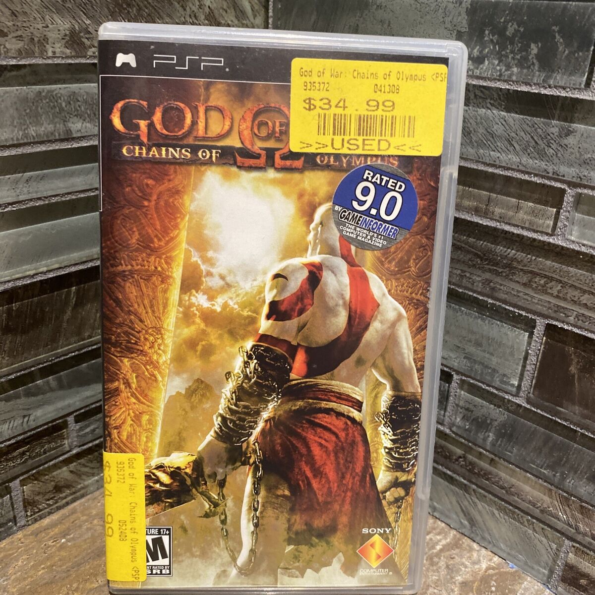 Buy the God Of War Chains Of Olympus PSP CIB