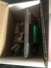 DynaLock 6270 Pushbotton 2” Square Plastic Green Button Black Exit Illuminated