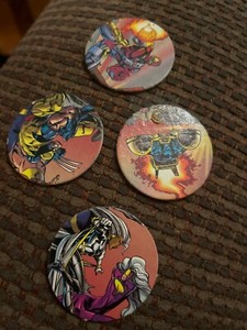 Vintage Pog Milk Cap 1994 Marvel  X-MEN SLAM-CO 