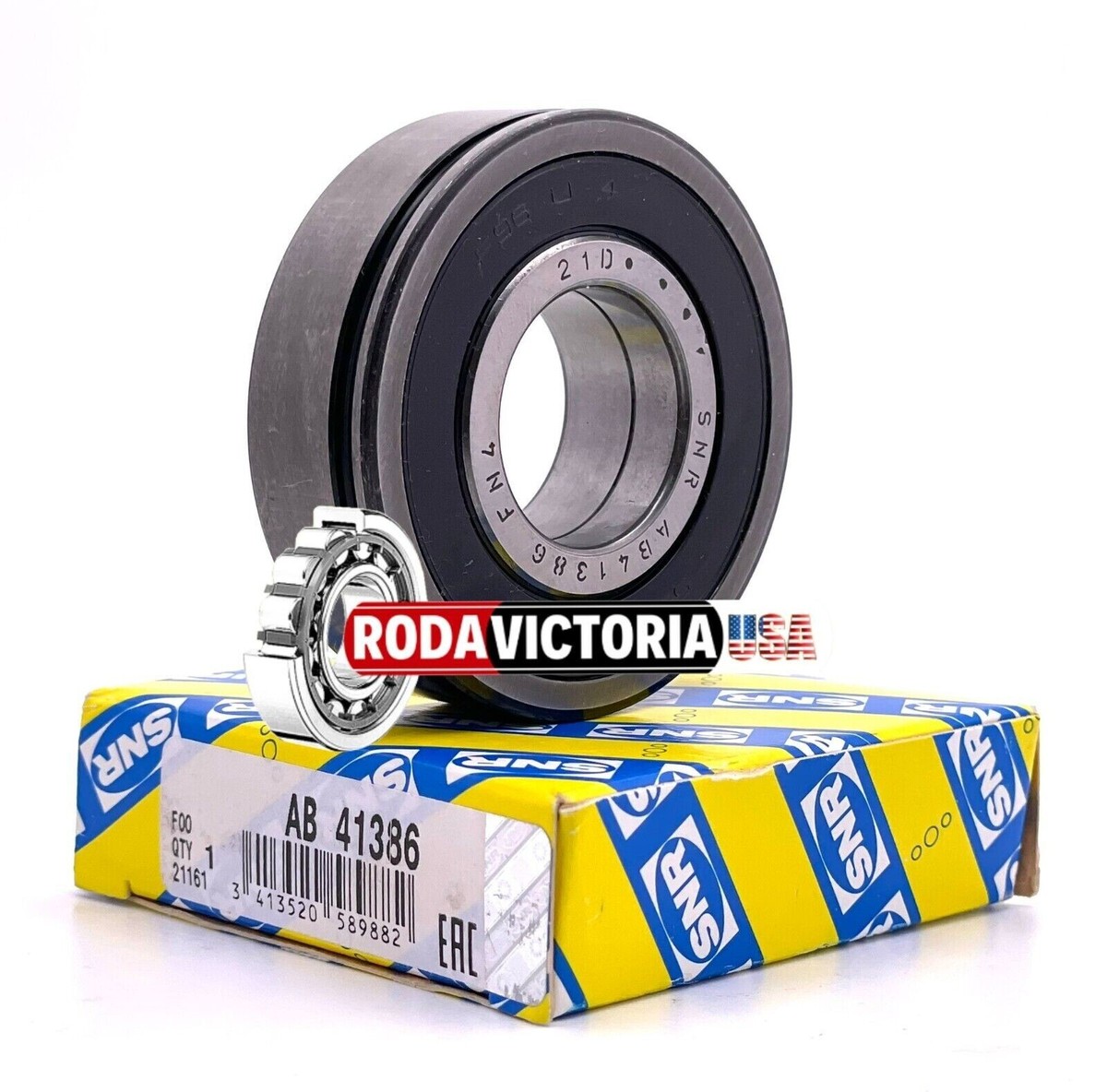 SNR AB Bearing 41386, ab41386, 41386, AB41386, F18019 dimension