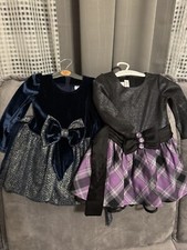 2St. Sch&ouml;nes Kleid f&uuml;r kleine Prinzessin. Gr.86-92 wie neu