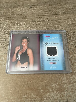 2009 Tristar TNA Knockouts Roxxi Top Drawer Event Worn Costume #’D/75 ...