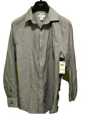 Bar III Mens Dress Shirt Size 15-15 1/2 Slim Fit Stretch 65