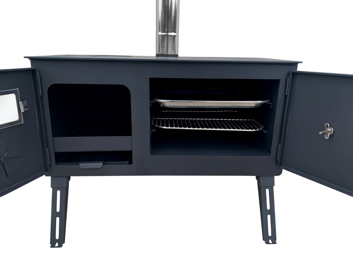Outbacker® Firebox Range Oven Portable Wood Burning Tent Stove 754680477903  | eBay