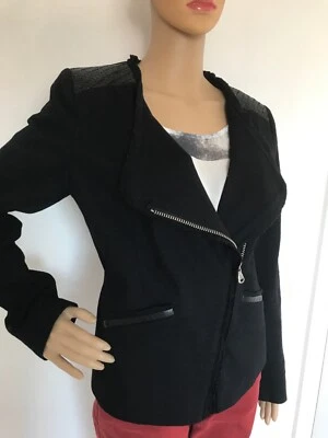 Oui Luxury Edition Blazer Biker Style Gr. 40 - Bild 1 von 4