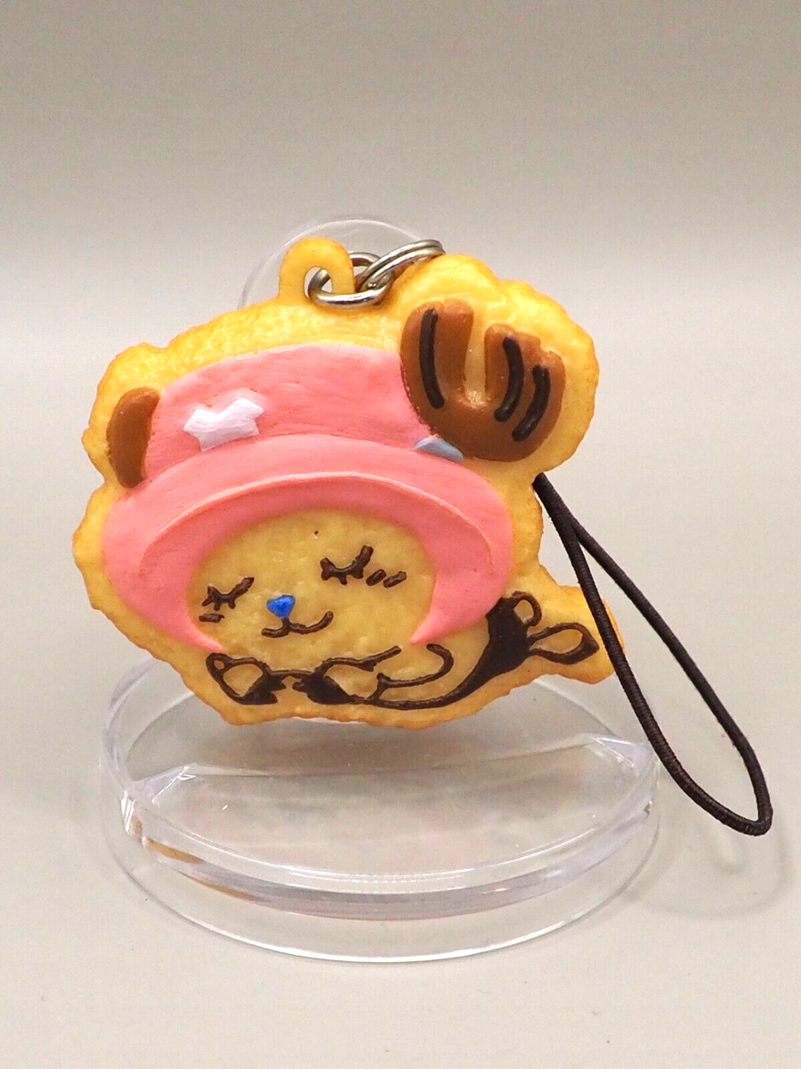 Chopper One Piece Cookie Mascot Strap Keychain Lipton Anime Japan