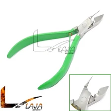 Nail Art Cuticle Nipper Cutter Clipper Manicure Pedicure Tools Green Color