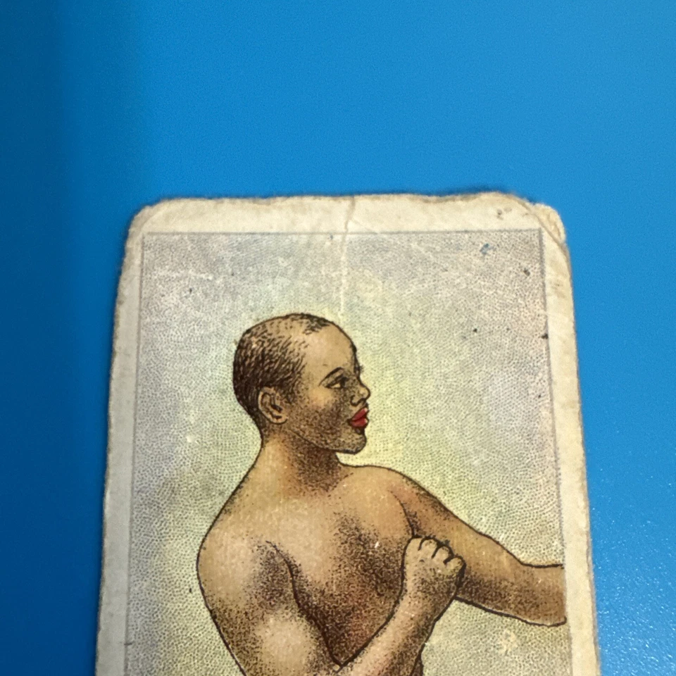 1910 E75 American Caramel Prize Fighters Joe Gans Boxing HOF. GOAT - Image 3 of 4