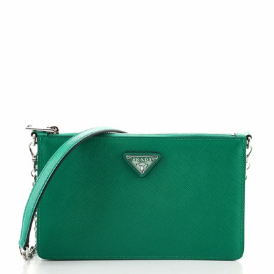 prada pochette leather