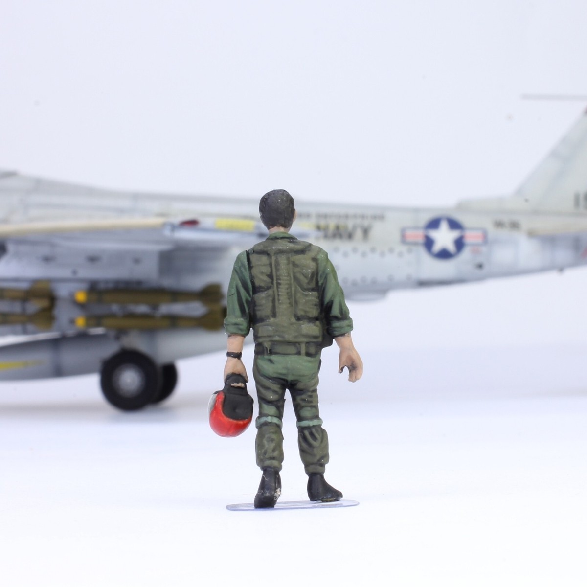 Pre-Order) Set 02 US Navy Fighter Pilots 1:48 Pro Built Model | eBay