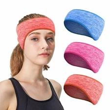 Ear Warmer Headband Winter Running Sweatband Polar Fleece Earband for Women Men