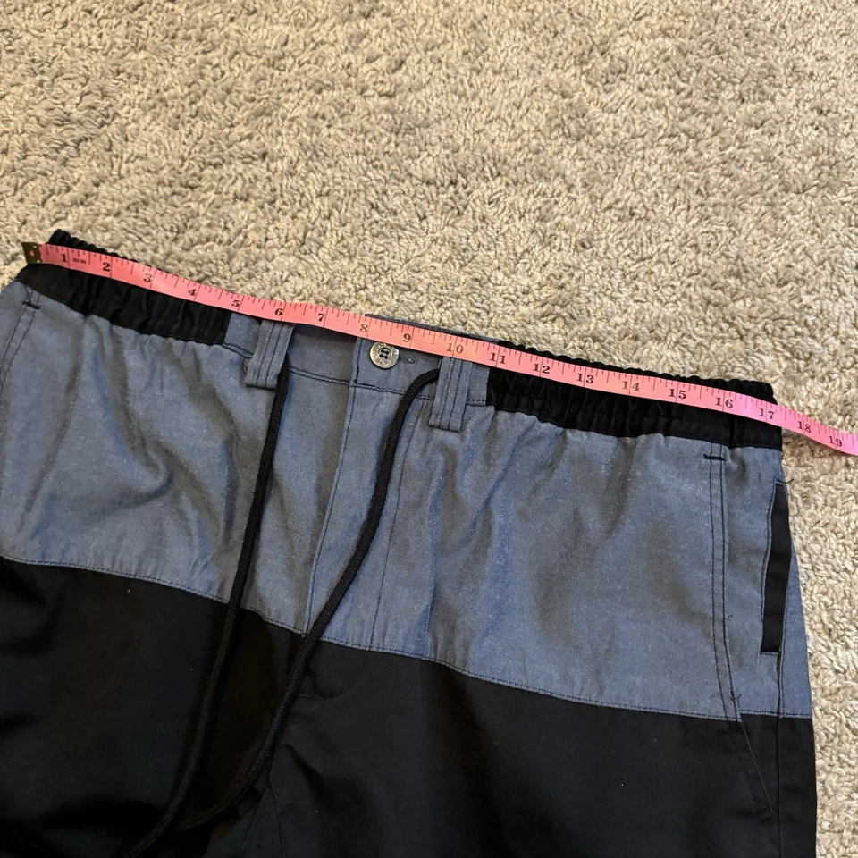 Pantalones activos Red Ape Cargo para hombre 4XL cordón 12” entrepierna negro gris Foto 4 de 4