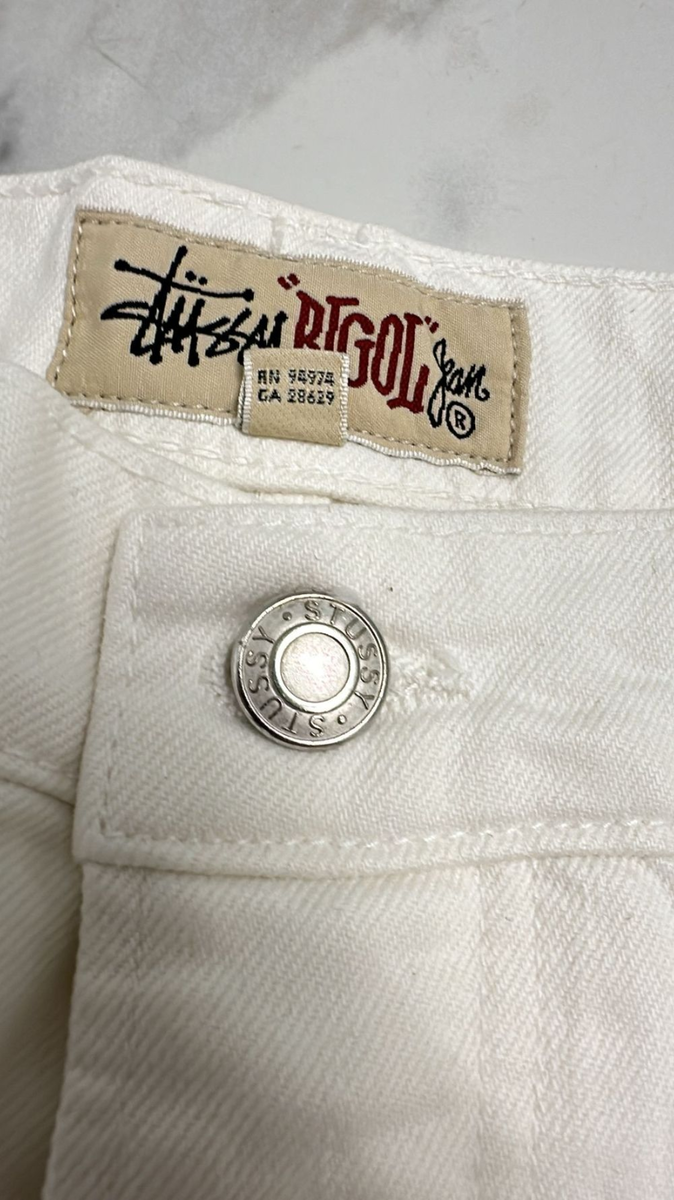 Stussy Big Ol Jean Size 32 White | eBay Stussy Big Ol Jean Size 32 White | eBay