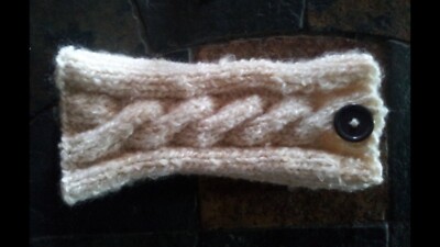 Leg Warmers Heavy Fits All Knitted Handmade length 10 inches soft yarn