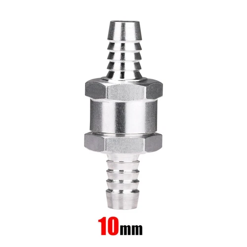 2PCS Non Return Valve One Way Inline 6/8/10/12mm Fuel Air Water Pipe Tube Hose - Picture 24 of 29
