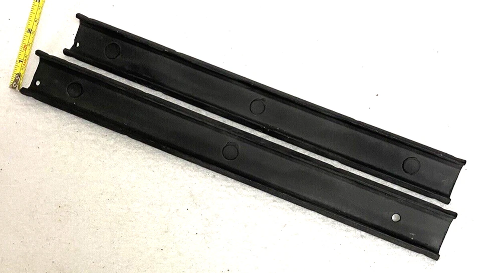 JUEGO DE RIELES DE ASIENTO ORIGINALES AUSTIN HEALEY 100/6,4?PAR, DOS,2,3000?BN4-BJ8?SLIDE,BASE Foto 2 de 3